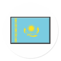 Kazakhstan Flag stickers