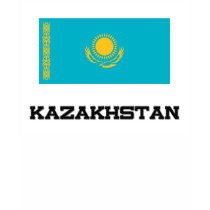 Kazakhstan Flag t-shirts by tshirtshirts Kazakhstan Flag t-shirts