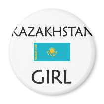KAZAKHSTAN GIRL magnets