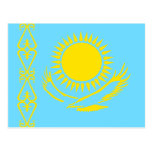 Kazakhstan High quality Flag Postcards