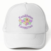 Kazakhstan Map hats