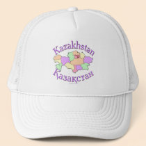 Kazakhstan Map hats