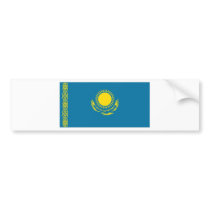 Kazakhstan National Flag bumper stickers