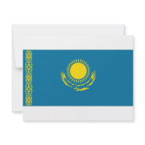 Kazakhstan National Flag invitations