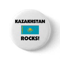 Kazakhstan Rocks buttons by flagshirt Kazakhstan Rocks buttons