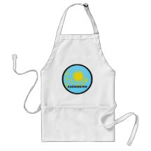 Kazakhstan Roundel quality Flag Apron