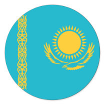 Kazakshstan Euro Sticker