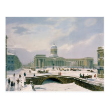 Kazan Cathedral, St. Petersburg Post Card