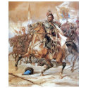 Kazimierz Pulaski at the Charge t-shirts