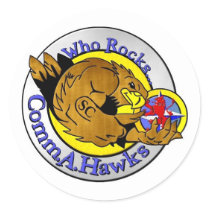 KB Comm.A.Hawks - Stickers