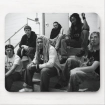 KB Mousepad (b&w stairs)