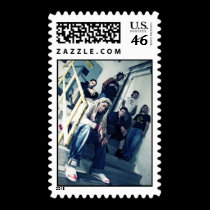 KB Postage Stamp (blue stairs) by knowboundaries KB Postage Stamp (blue stairs)