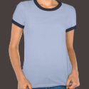 KB Ransom Logo Women's T-Shirt (blue ringer)