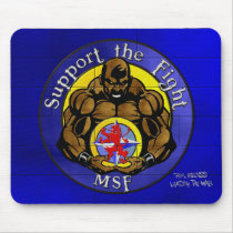 KB Support the Fight - Mousepad by buyKBT4 KB Support the Fight - Mousepad