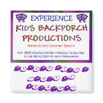 KBP, Giving Kids a Taste of Broadway Magnet by kidsbackporchprod KBP, Giving Kids a Taste of Broadway Magnet