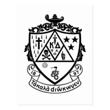KD Crest Postcard