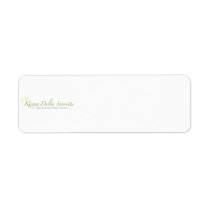 KD Sorority Logo Return Address Label