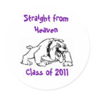 round_sticker - Cute sticker to put on folders, clothing, etc. Show your class pride!! round_sticker - Cute sticker to put on folders, clothing, etc. Show your class pride!!