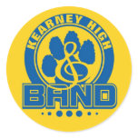 Kearney High Band 3-inch Stickers