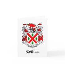 Keating Family Coat of Arms Notecards by alyciakeating Keating Family Coat of Arms Notecards