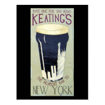 Keating's Irish Pub Postcard
