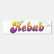 Kebab Bumper Sticker