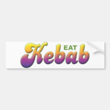 Kebab, Eat Bumper Stickers
