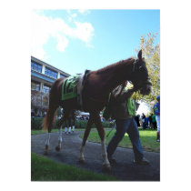 Keeneland Horse Print