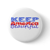 Keep America Beautiful buttons