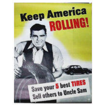 Keep America Rolling flyers