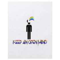 Keep an Open Mind Flyers