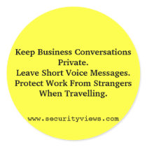 Keep Business Information Private stickers by sw4spi Keep Business Information Private stickers