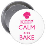 KEEP CALM AND BAKE BUTTONS