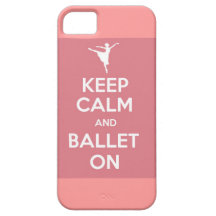 Keep calm and ballet on iPhone case iPhone 5 Covers