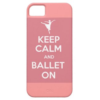 Keep calm and ballet on iPhone case iPhone 5 Covers