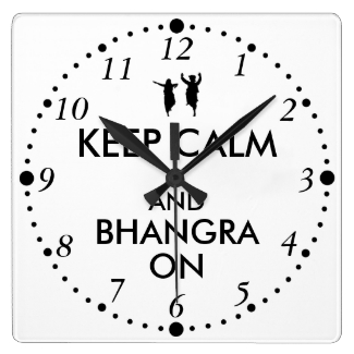 Keep Calm and Bhangra On Dancing Customizable