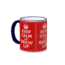 Keep Calm and Brew Up Coffee Mug