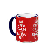 Keep Calm and Brew Up Coffee Mug