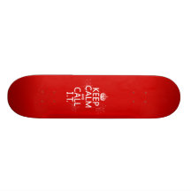Keep Calm and Call IT (any color) Custom Skate Board