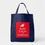 Keep Calm and Carrion Canvas Bag