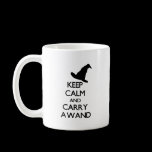 KEEP CALM AND CARRY A WAND MUG