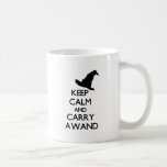 KEEP CALM AND CARRY A WAND MUG