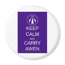 Keep Calm and Carry Awen Magnets