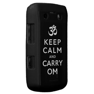 Keep Calm and Carry Om Blackberry Bold Case casematecase