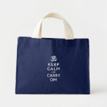 Keep Calm and Carry Om Crafts and Shopping bags
