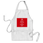 Keep Calm and Carry Om Crafts Cook Chef aprons