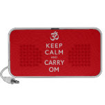 Keep Calm and Carry Om Motivational Morale Speaker System