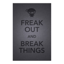 keep calm and carry on angry ninja posters