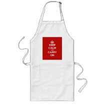 Keep Calm and Carry On Apron