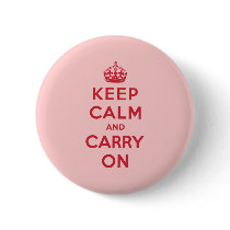 Keep Calm And Carry On Pin
